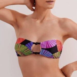 VIX - Colorful Strapless Bikini Top